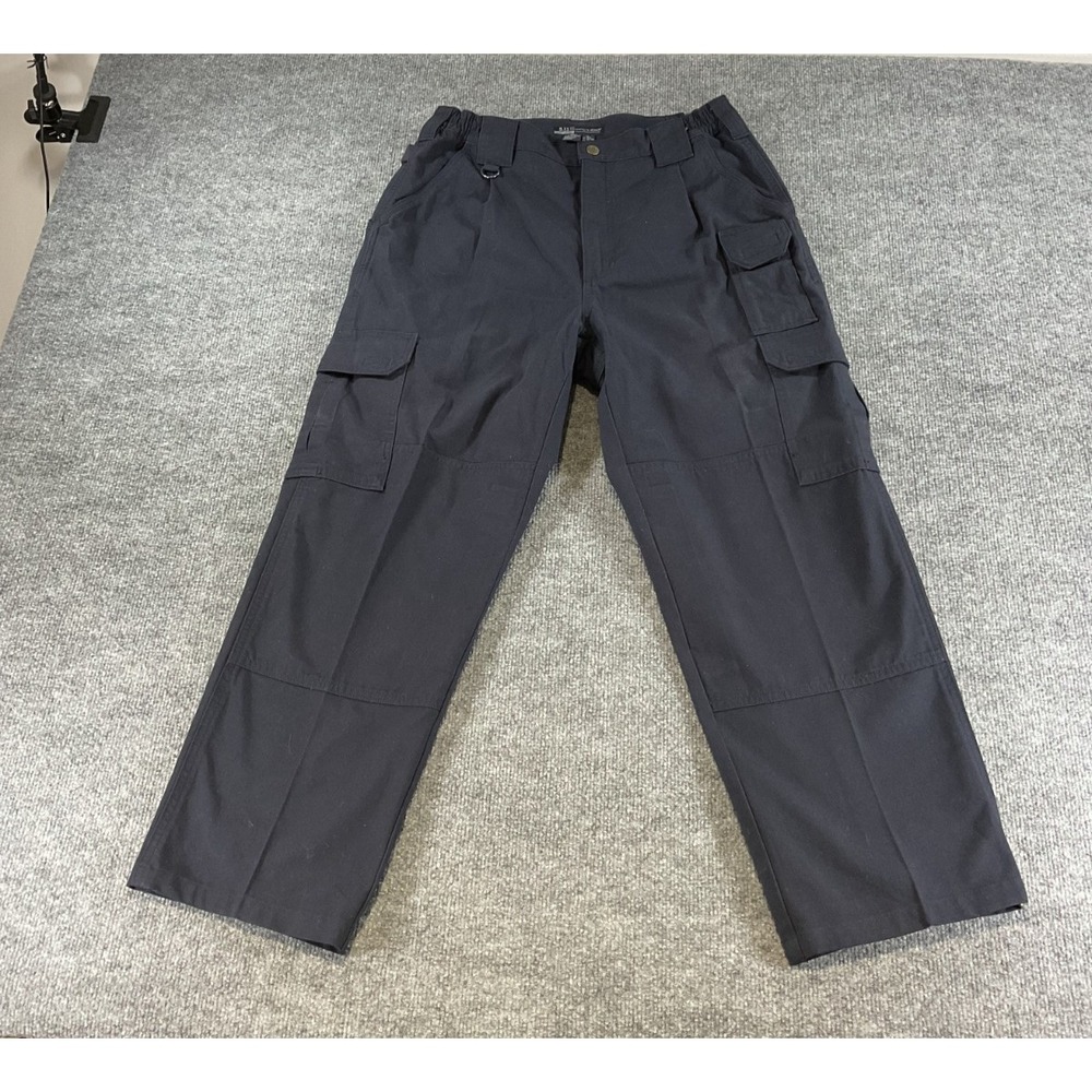 5.11 Tactical Cargo Pants Mens 32x30 Navy Utility Work Hiking Military Ripstop